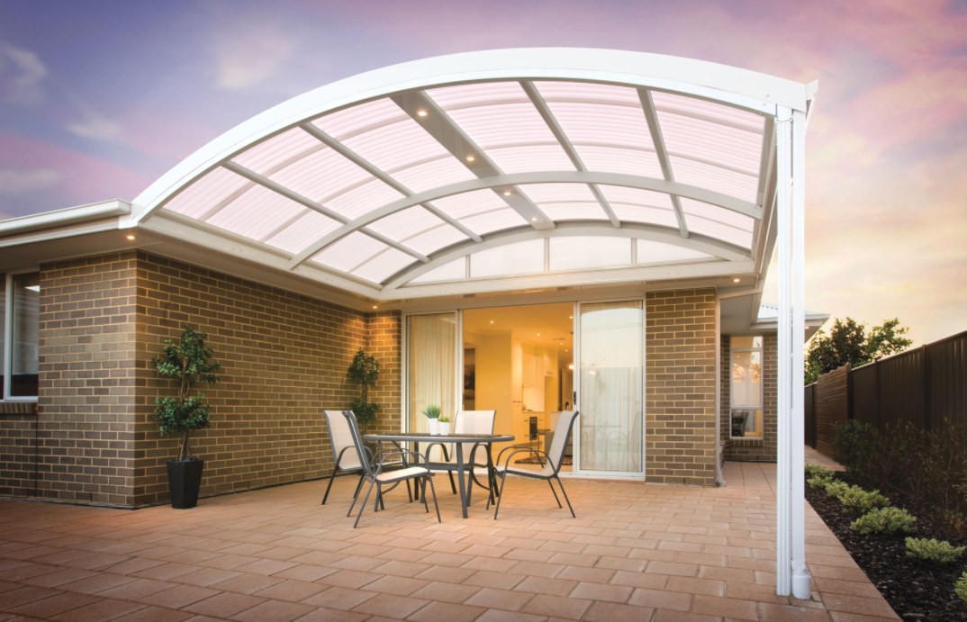 Take a Step Back into Time with a Quirky “DOME” Style Patio!  